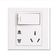 <em style='color:red'>二</em>、<em style='color:red'>三极插</em>座带<em style='color:red'>一位单极开关</em>图片