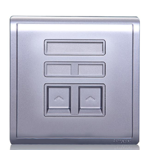 带一体化保护门<em style='color:red'>四线电话</em><em style='color:red'>及</em><em style='color:red'>六类</em><em style='color:red'>八线</em><em style='color:red'>信息插座</em>图片