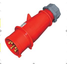 工业防水插IP44<em style='color:red'>插头</em>图片