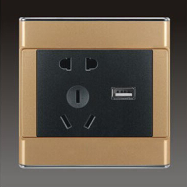 <em style='color:red'>USB</em><em style='color:red'>带二</em>、<em style='color:red'>三极插座</em>图片
