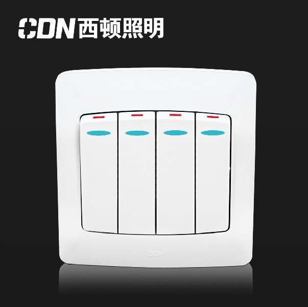 四位<em style='color:red'>双控</em><em style='color:red'>大跳板</em><em style='color:red'>开关</em>图片