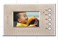 <em style='color:red'>金色</em><em style='color:red'>4.3</em>寸<em style='color:red'>彩色可视</em><em style='color:red'>分机</em>图片
