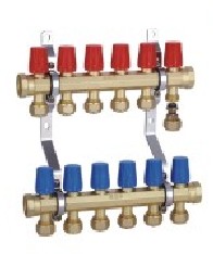 <em style='color:red'>锻压</em><em style='color:red'>一体</em><em style='color:red'>式</em>分水器手动调节型（本色）图片
