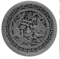 <em style='color:red'>龙凤呈祥</em>砖雕图片