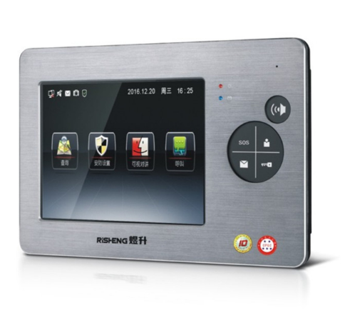 8寸<em style='color:red'>彩色免提</em><em style='color:red'>对讲</em><em style='color:red'>室内机</em>图片