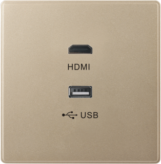 一联高清<em style='color:red'>视频插座</em>(HDMI)、一联USB<em style='color:red'>插座</em>(功能件)图片