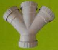 UPVC<em style='color:red'>柔性</em><em style='color:red'>消音</em><em style='color:red'>斜四通</em>图片