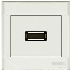 <em style='color:red'>一联双USB</em>电源插座图片