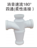 <em style='color:red'>消音速</em><em style='color:red'>流</em><em style='color:red'>180</em>°<em style='color:red'>四通</em>图片