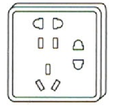 <em style='color:red'>七孔</em><em style='color:red'>插座</em>+<em style='color:red'>六孔</em>图片