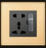 <em style='color:red'>双USB</em><em style='color:red'>带</em><em style='color:red'>多功能插座</em>图片