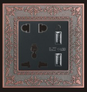 <em style='color:red'>双USB</em><em style='color:red'>带</em><em style='color:red'>多功能插座</em>图片