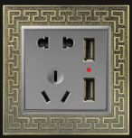 <em style='color:red'>双USB</em><em style='color:red'>带</em><em style='color:red'>五孔插座</em>图片