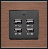 <em style='color:red'>四位</em><em style='color:red'>USB</em><em style='color:red'>插座</em>图片
