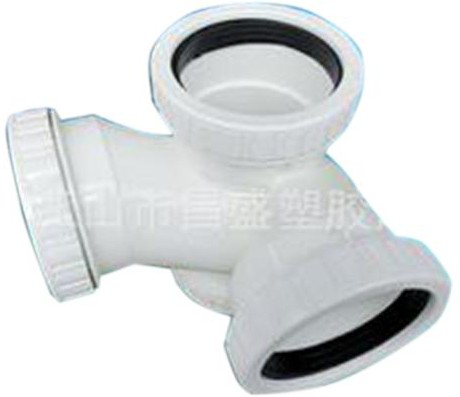 <em style='color:red'>PVC</em>-<em style='color:red'>U</em>PP<em style='color:red'>螺旋</em><em style='color:red'>斜三通</em>图片