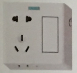 一开五孔＋<em style='color:red'>二孔</em><em style='color:red'>插座</em>图片
