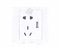 <em style='color:red'>带USB</em><em style='color:red'>联体</em><em style='color:red'>二三插座</em>图片