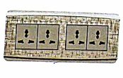 <em style='color:red'>四位</em><em style='color:red'>多功能插座</em>圖片