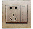 一位<em style='color:red'>单控</em>荧光开关<em style='color:red'>带二三级插座</em>图片
