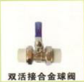<em style='color:red'>PP</em>-<em style='color:red'>R</em><em style='color:red'>双活接合金球阀</em>图片