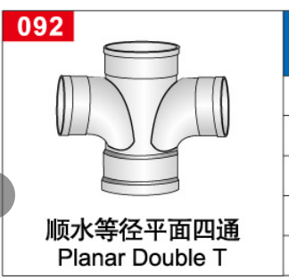 <em style='color:red'>顺水平面</em><em style='color:red'>等径四通</em>图片
