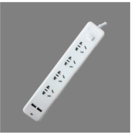 <em style='color:red'>四位</em>带开关<em style='color:red'>USB</em><em style='color:red'>插座</em>图片