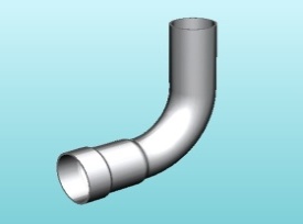 不锈钢<em style='color:red'>B型</em><em style='color:red'>90</em>°<em style='color:red'>弯头</em>图片