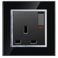 13A<em style='color:red'>三极插座</em><em style='color:red'>带开关</em>（<em style='color:red'>带灯</em>）图片