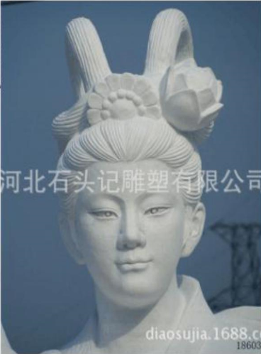 牡丹花<em style='color:red'>仙女</em><em style='color:red'>雕塑</em>图片