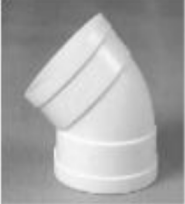 PVC45°<em style='color:red'>弯头</em>图片