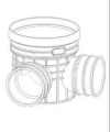 塑料<em style='color:red'>流槽式</em><em style='color:red'>90</em>°<em style='color:red'>弯头井</em>图片