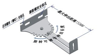 多功能<em style='color:red'>红外</em>栅栏<em style='color:red'>支架</em>图片