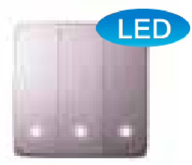 86型<em style='color:red'>三位</em>双控带LED<em style='color:red'>指示灯开关</em>图片
