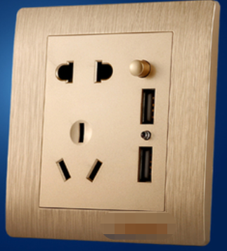 联体<em style='color:red'>二三插</em>带<em style='color:red'>二位</em><em style='color:red'>USB</em>功能件图片