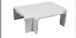 PVC<em style='color:red'>多功能</em><em style='color:red'>线</em>槽槽三通图片