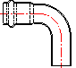 不锈钢<em style='color:red'>双卡压</em><em style='color:red'>90</em>°<em style='color:red'>等径弯头</em>图片