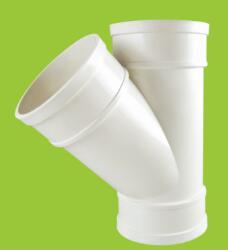 PVC-U45°<em style='color:red'>斜三通</em>图片