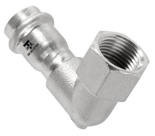 304不锈钢<em style='color:red'>90</em>°<em style='color:red'>内螺纹</em>（<em style='color:red'>短型</em>）<em style='color:red'>弯头</em>图片