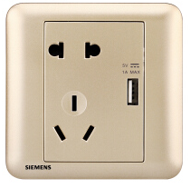 <em style='color:red'>USB</em>+联体<em style='color:red'>二三极插座</em>图片