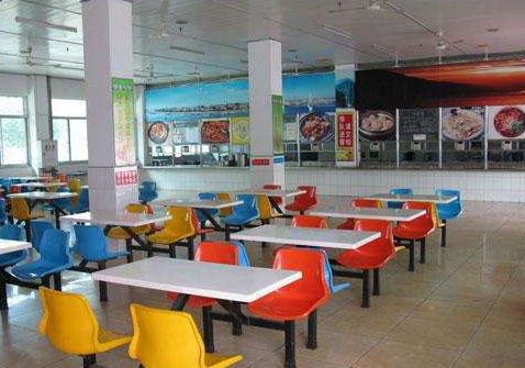 学校食堂<em style='color:red'>桌椅</em>图片