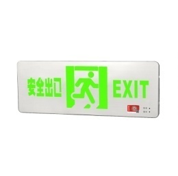 单面安全出口<em style='color:red'>标志灯</em>图片