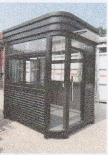 圆角<em style='color:red'>氟碳</em>漆钢结构<em style='color:red'>岗亭</em>图片