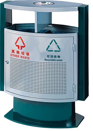 户外<em style='color:red'>环保</em>垃圾桶图片