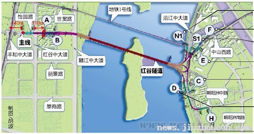 红谷隧道 红谷隧道