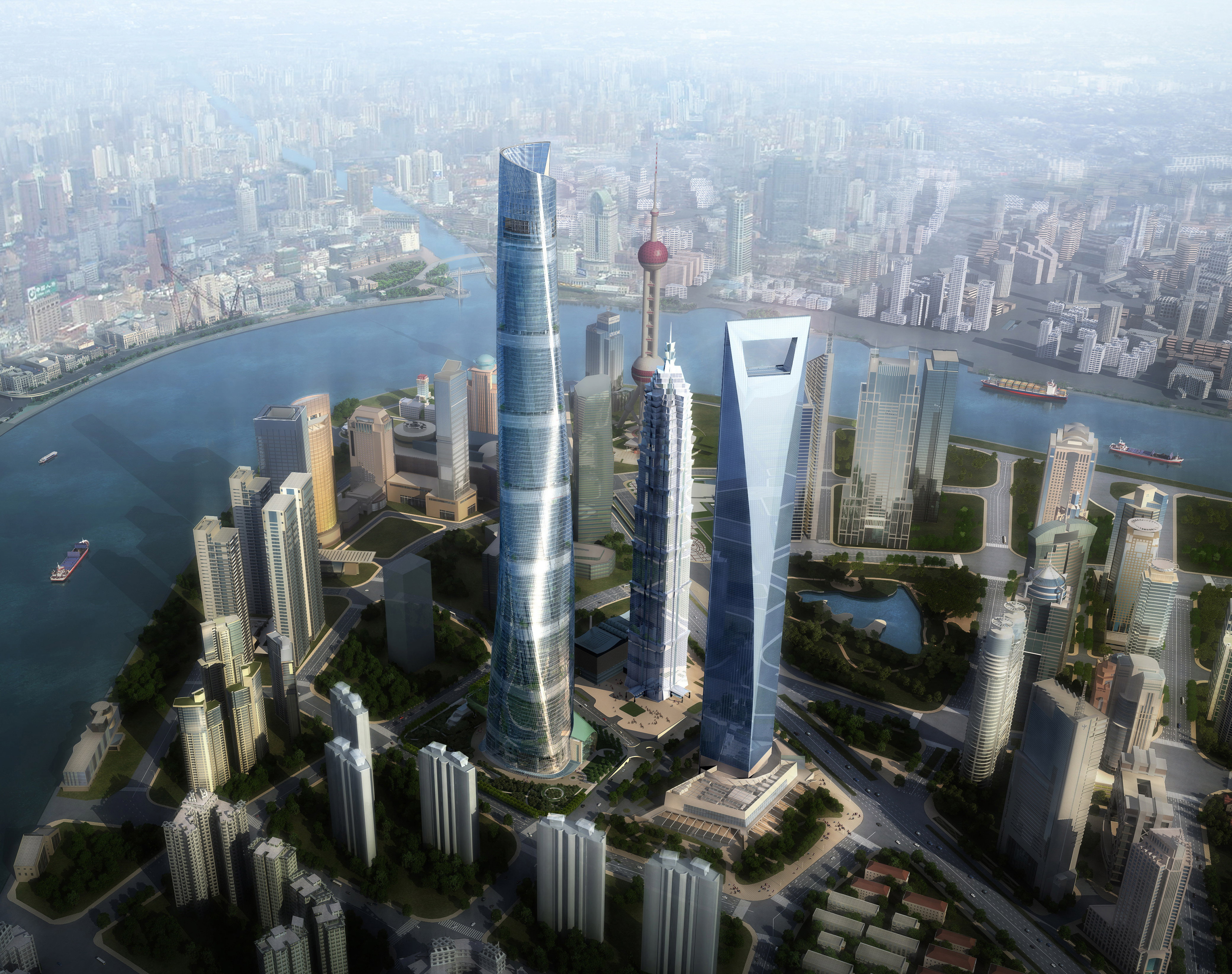 上海中心大厦管井墙系统，贴面墙系统，隔墙系统供应
