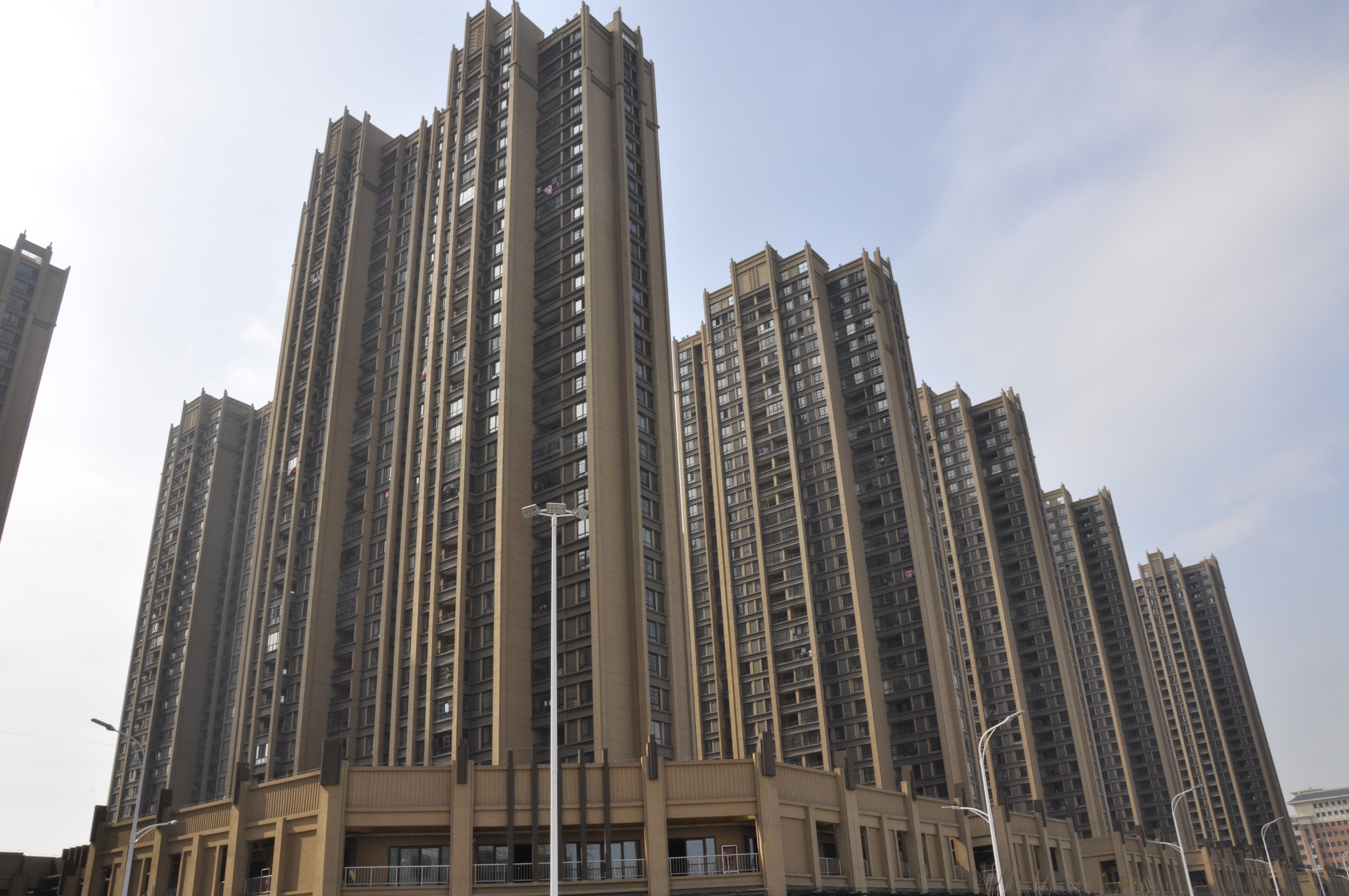 蚌埠国购广场项目a区外墙施工工程