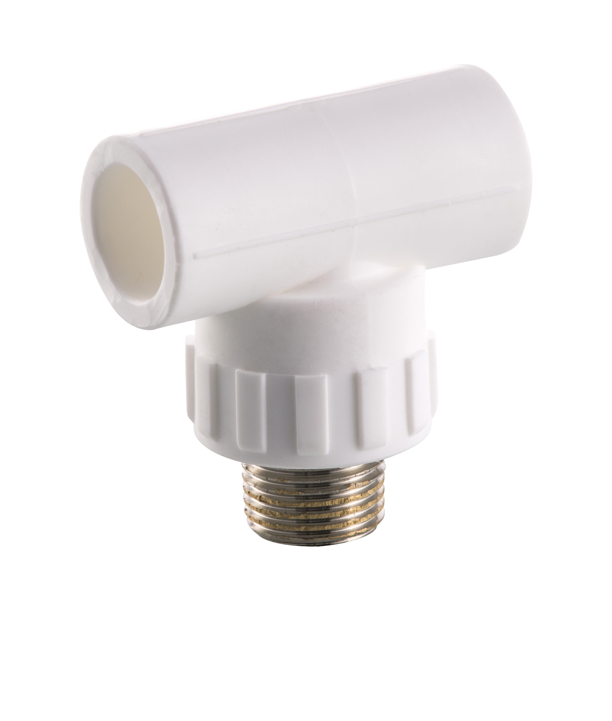 ppr瓷芯带丝外牙三通