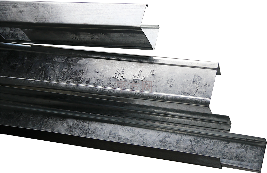 覆面轻钢龙骨品种:隔墙轻钢龙骨;用途:覆面龙骨;规格(mm):60×27×0.